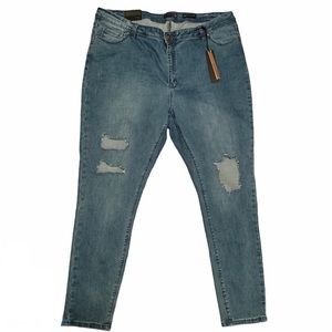 Lala Anthony Plus Size Mid Rise Jeans